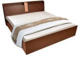 HomeTown Magna Queen Bed With Storage In Walnut Finish