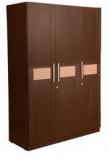 HomeTown Magna Three Door Wardrobe In Walnut