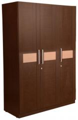 HomeTown Magna Three Door Wardrobe in Walnut