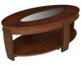 HomeTown Marion Veener Center Table In Cherry Colour