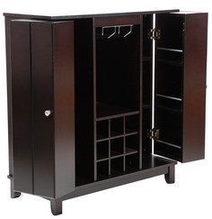 HomeTown Mayfair Wine Cabinet In Wenge Colour