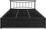 Hometown Metal Queen Bed With Storage