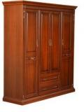 HomeTown Morrison Red Cherry 4 Door Wardrobe