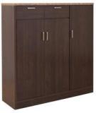 HomeTown Murano Three Door Multipurpose Cabinet In Wenge Colour