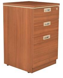 HomeTown Nova Pedestal Storage In Walnut Regato Colour