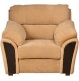 HomeTown Ohio One Seater Sofa In Beige Colour