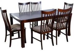 HomeTown Parker Solidwood Six Seater Dining Set