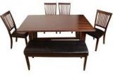 HomeTown Phacelia Six Seater Dining Set With Bench