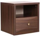 HomeTown Prism Night Stand In Fumed Oak Colour