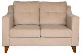 HomeTown Ravioli Two Seater Sofa In Beige Colour