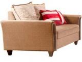 HomeTown Savanna Two Seater Sofa In Beige Colour