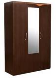 HomeTown Swirl 3 Door Wardrobe In Dual Finish