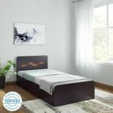 Hometown Swirl Engineered Wood Single Box Bed