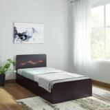 Hometown Swirl Single Engineered Wood Single Box Bed