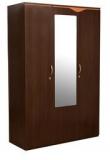 HomeTown Swril 3 Door Wardrobe In Dual Finish