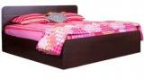 HomeTown Swril King Size Bed In Dual Finish