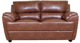 HomeTown Taylor Leatherette Two Seater Sofa In Tan Colour