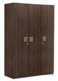 HomeTown TiagoThree Door Wardrobe in Wenge Colour