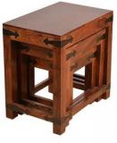 HomeTown Tudor Solidwood Nesting Table