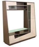 HomeTown Tulip Wall Entertainment Unit In Light Oak & Dark Brown Colour