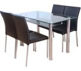 HomeTown Vento Metal Four Seater Dining Set