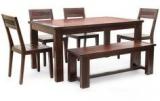 HomeTown Venus Six Seater Dining Set With Bench