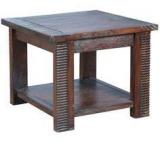 HomeTown Venus Solidwood Side Table In Brown Colour