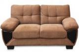 HomeTown Verona Two Seater Sofa In Brown Colour