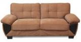 HomeTown VeronaThree Seater Sofa In Brown Finish