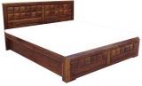 HomeTown Woodrow King Bed With Storage In Honey Colour