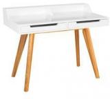 HomeTown Zircon Study Desk In White Colour