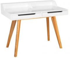 HomeTown Zircon Study Desk in White Colour