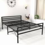 Honeytouch Folding Bed | 2 Years Warranty | 5ft X 6.25ft | Metal Queen Bed