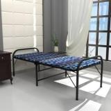 Honeytouch Folding Bed With Mattress Solid Wood Single Bed