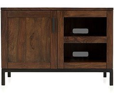 House Of Furniture Entertainment Unit In Walnut Finish