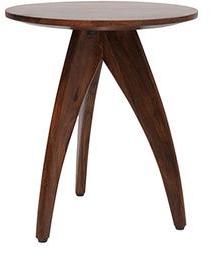 House Of Furniture Wooden Side Table In Teak Finish