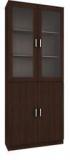 Housefull Bert Two Door Book Case In Oak Finish