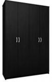 Housefull Eco Four Door Wardrobe In Wenge Finish