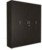 Housefull Eliza Four Door Wardrobe In Wenge