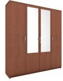 Housefull Jacob Four Door Wardrobe With Drawer N Mirror