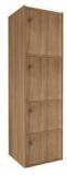 Housefull Mac 4 Door Storage Cabinet In Walnut