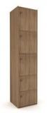 Housefull Mac 5 Door Storage Cabinet In Walnut