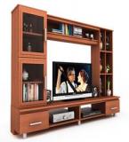 Housefull Sedron Wall Unit In Oak Finish