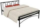 Housefull Spectrum King Bed In Black Color