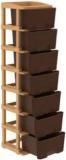 Humble Kart 7XL Large Brown Size Plastic Free Standing Chest Of Drawer Plastic Free Standing Chest Of Drawers