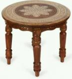 Huzain Handicrafts Centar Table Stool