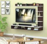 Icrush TV Unit With Storage Shelves For Decor Display Upto 43 Inches LED TV Engineered Wood TV Entertainment Unit