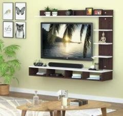 Icrush TV Unit with Storage Shelves for Decor Display Upto 43 Inches LED TV Engineered Wood TV Entertainment Unit