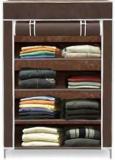 Icvibrant Multipurpose Utility Rack 5BRO Carbon Steel Collapsible Wardrobe