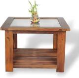 Indikasa Zeppelin Centre Table | Solid Sheesham Coffee Table | Teak Finish Solid Wood Coffee Table